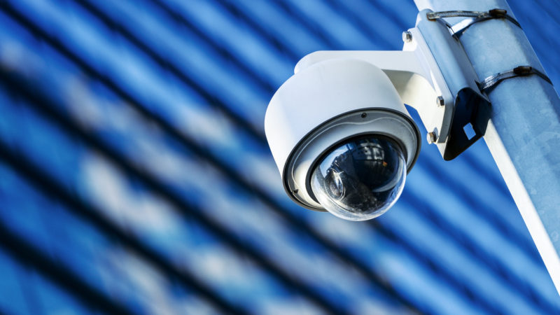 security camera and urban video